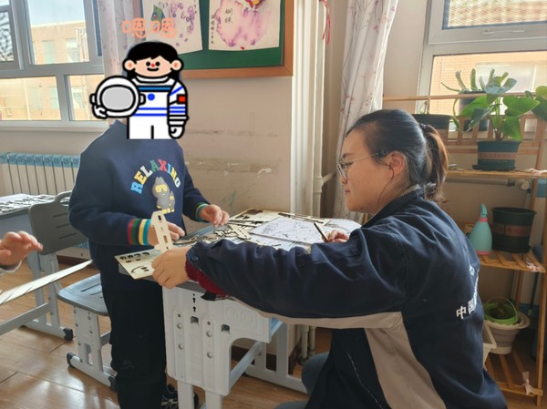 航天神舟飞行器有限公司走进天津市儿童福利院开展科普关爱活动(图2)