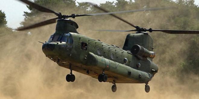 CH-47支奴干直升机被美军誉为“飞行车厢”(图1)