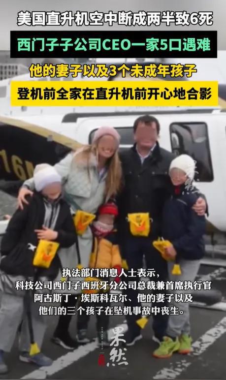 西门子总裁灭门空难惊曝：访华前夜直升机关键零件离奇消失(图7)