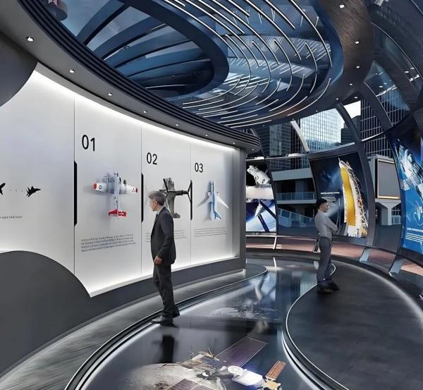 飞行器展示场景设计-深圳信可威(图3)