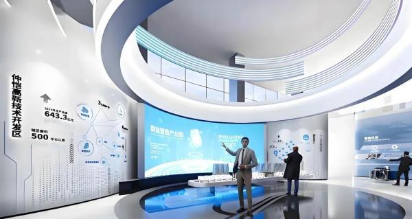 飞行器展示场景设计-深圳信可威(图2)