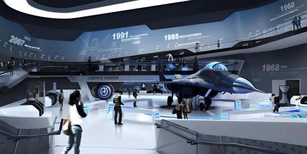 飞行器展示场景设计-深圳信可威(图4)